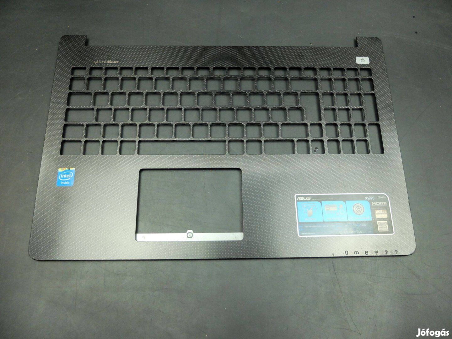 Asus X502C laptop felső ház 13N0-P1A0D010C 13NB00I1AP0501