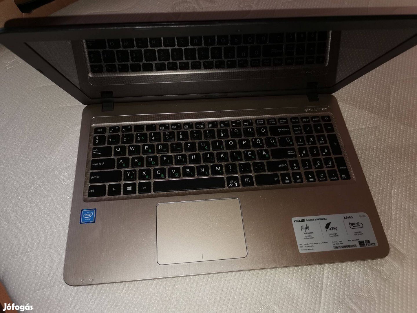 Asus X540S Laptop