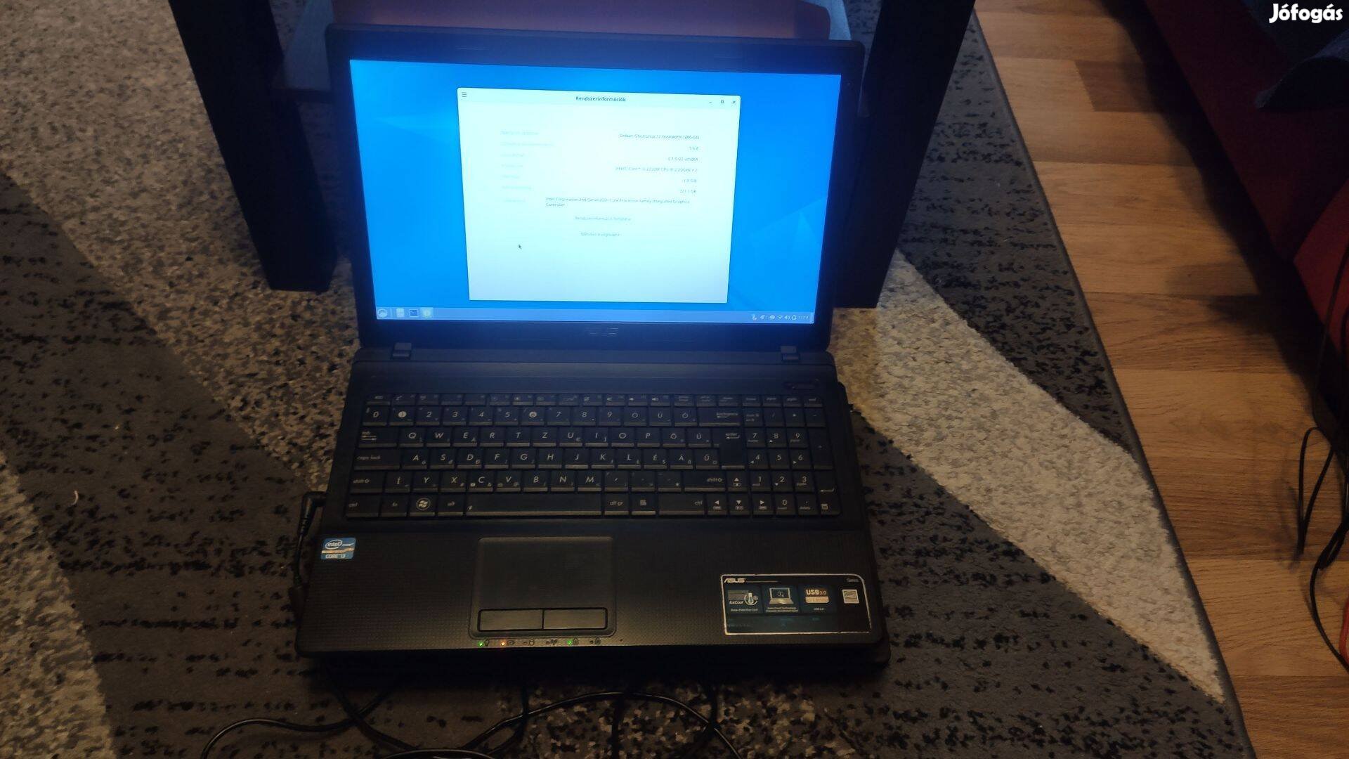 Asus X54L notebook - i3, 2GB Ram, 320 GB HDD