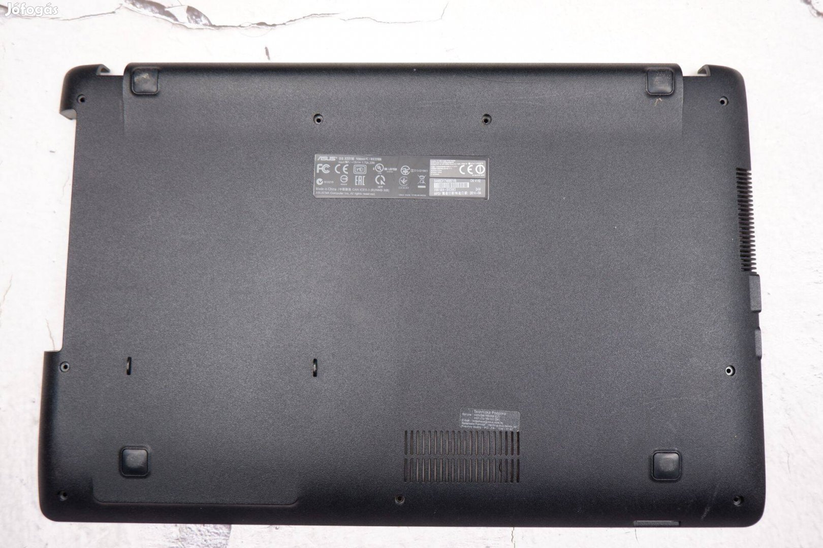 Asus X551 F551 laptop alsó ház 13NB0341AP0431 2