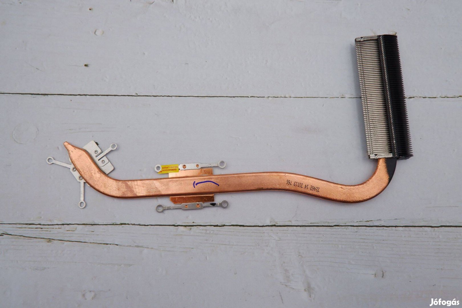 Asus X552C laptop hűtő borda