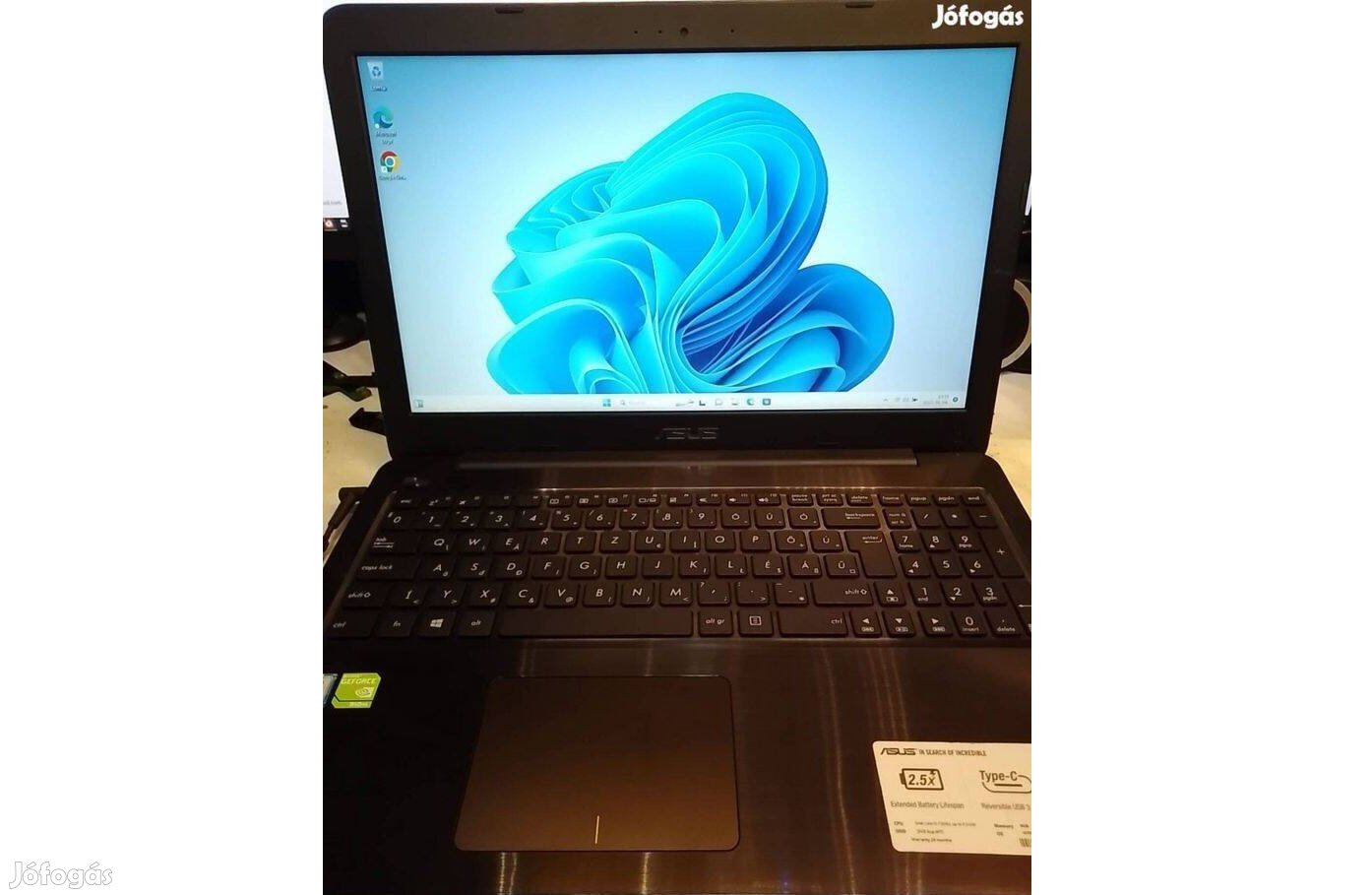 Asus X556U i5-ös, 7-ik generációs gyors laptop