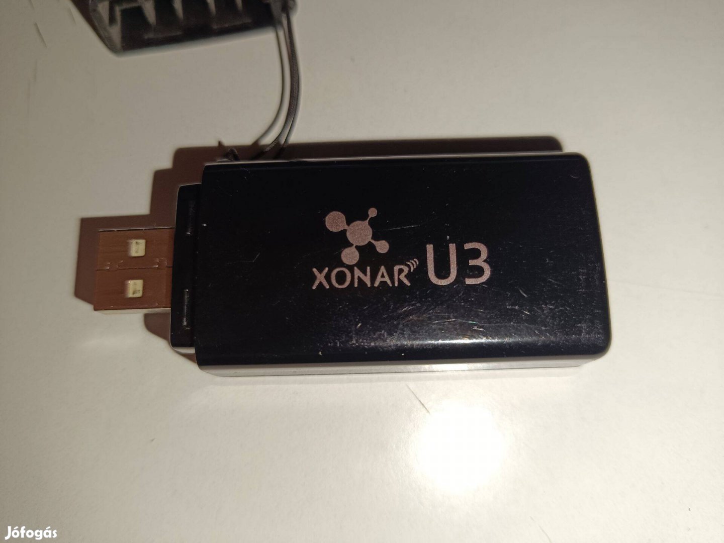 Asus Xonar U3 külső USB hangkártya (48KHz / 16bit / 7.1 / 100 dB)
