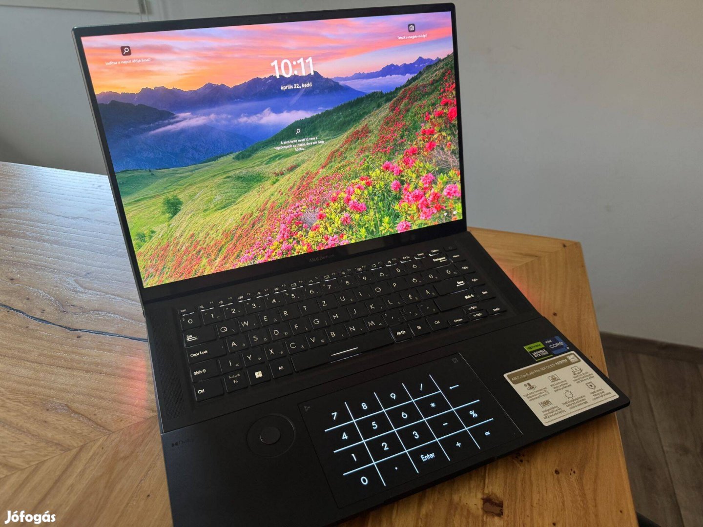 Asus Zenbook Pro 16X OLED UX7602 - Rtx 4080 (Garanciális)