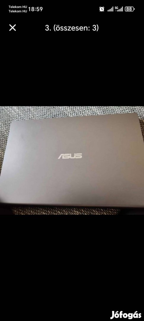 Asus notebook x415 ssd kártya hibásan
