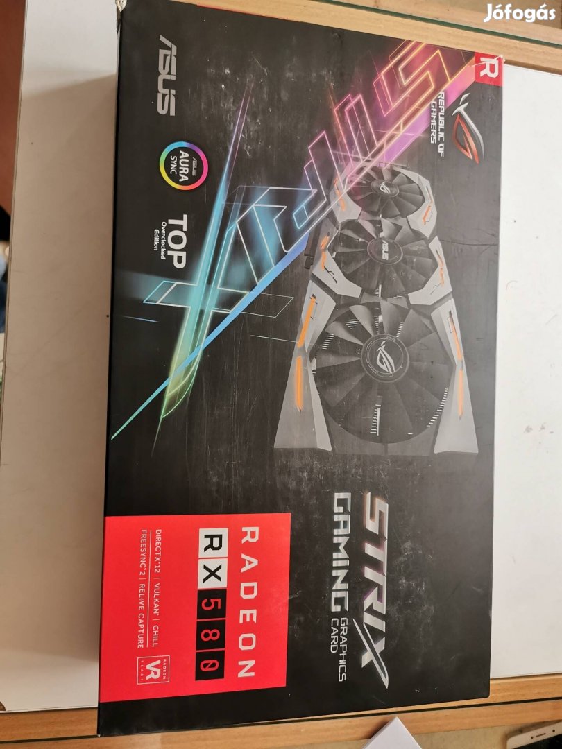 Asus radeon rx580 8GB strix