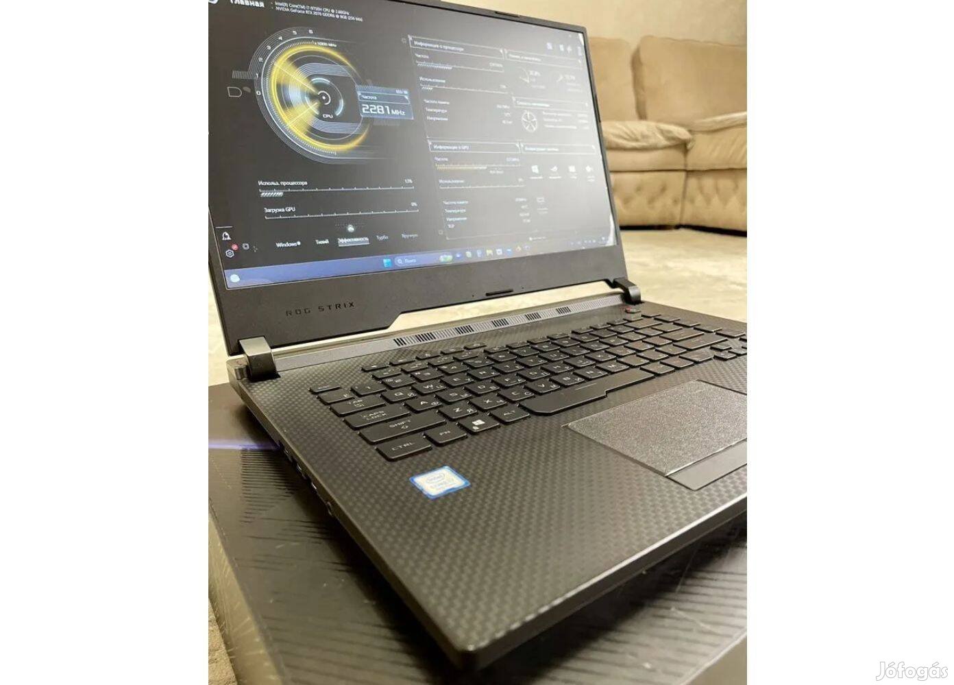 Asus rog gamer laptop eladó