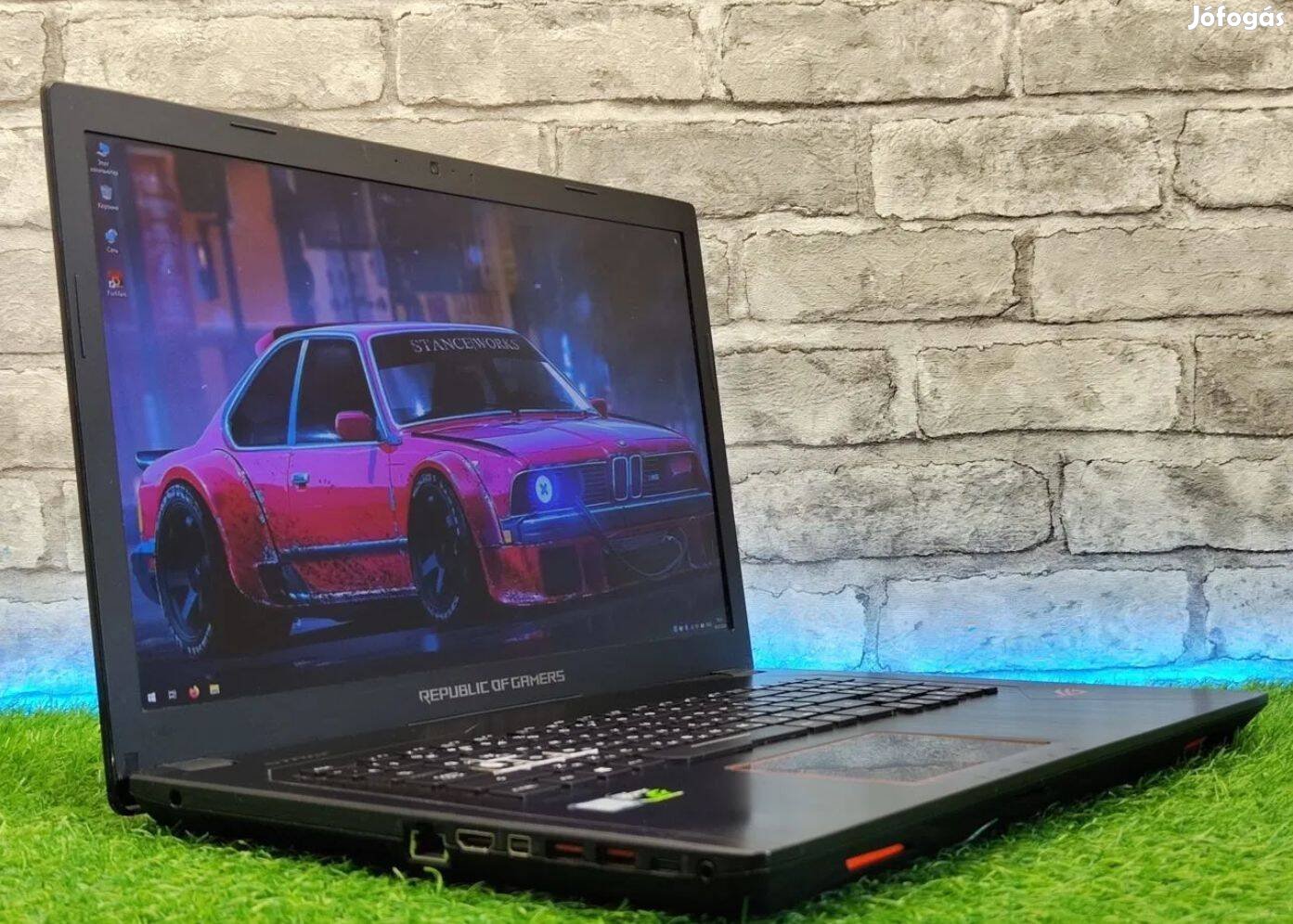 Asus rog gamer laptop eladó Core i7 és 17 colos