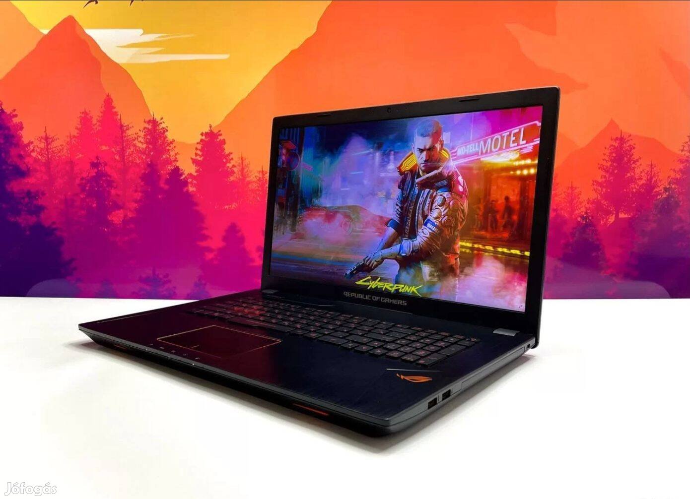 Asus rog laptop eladó 17,3 col Geforce Gtx 1060 6GB