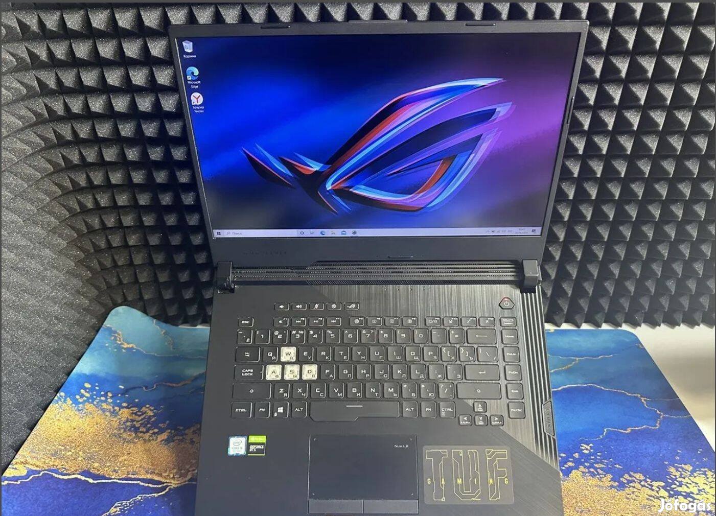 Asus rog strix laptop eladó! Full HD kijelző 120 Hz-es Gtx 1660 Ti 6