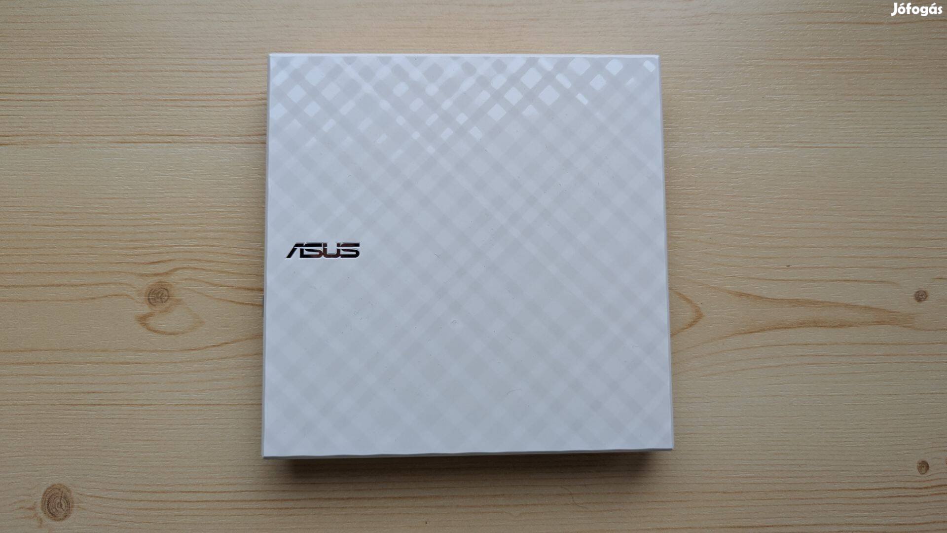 Asus slim fehér külső DVD-RW író és olvasó, új eredeti