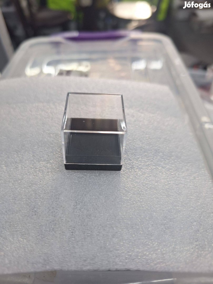 Ásvány minta tartó doboz, több darab, többféle méretben