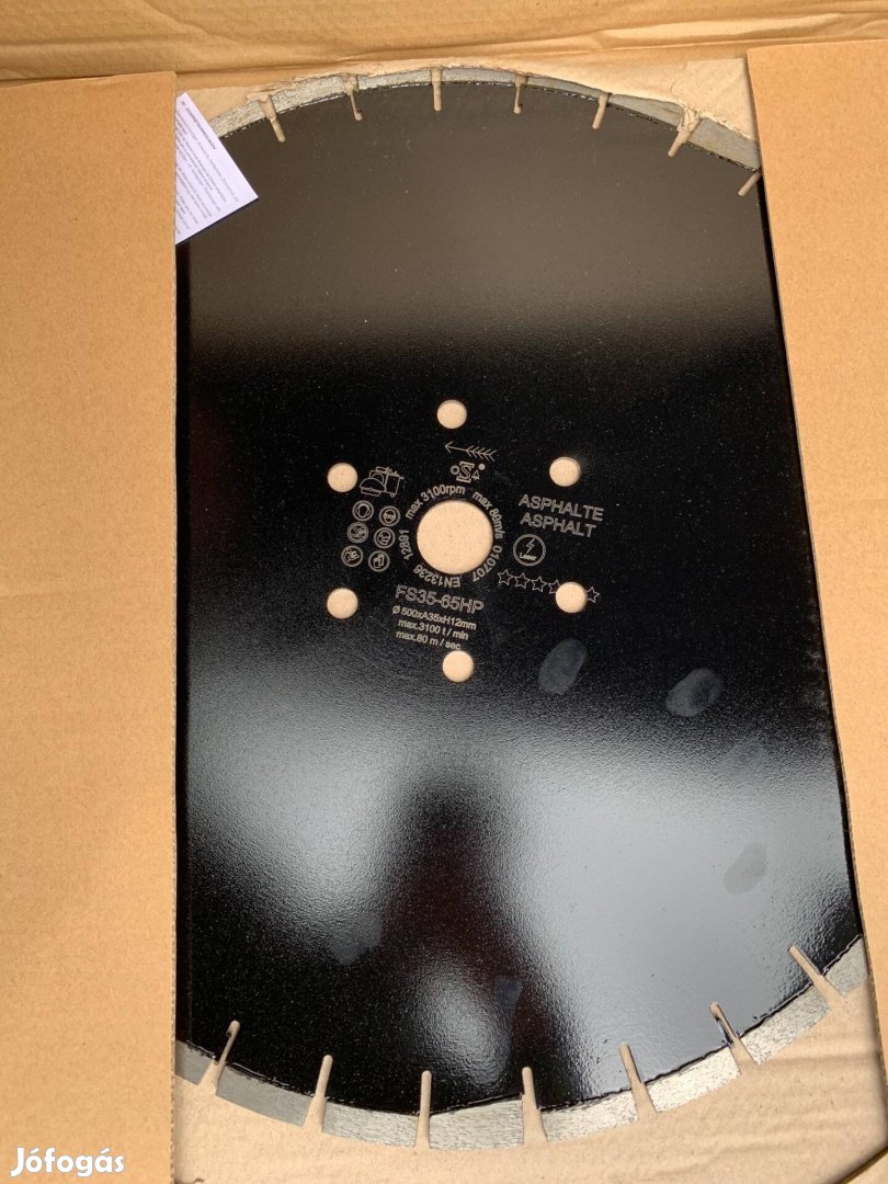 Aszfaltvágó tárcsa 600mm