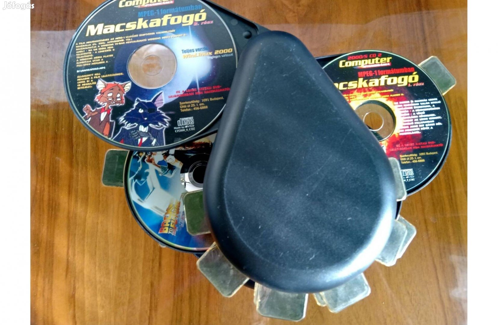 Asztali CD tartó 30db-os