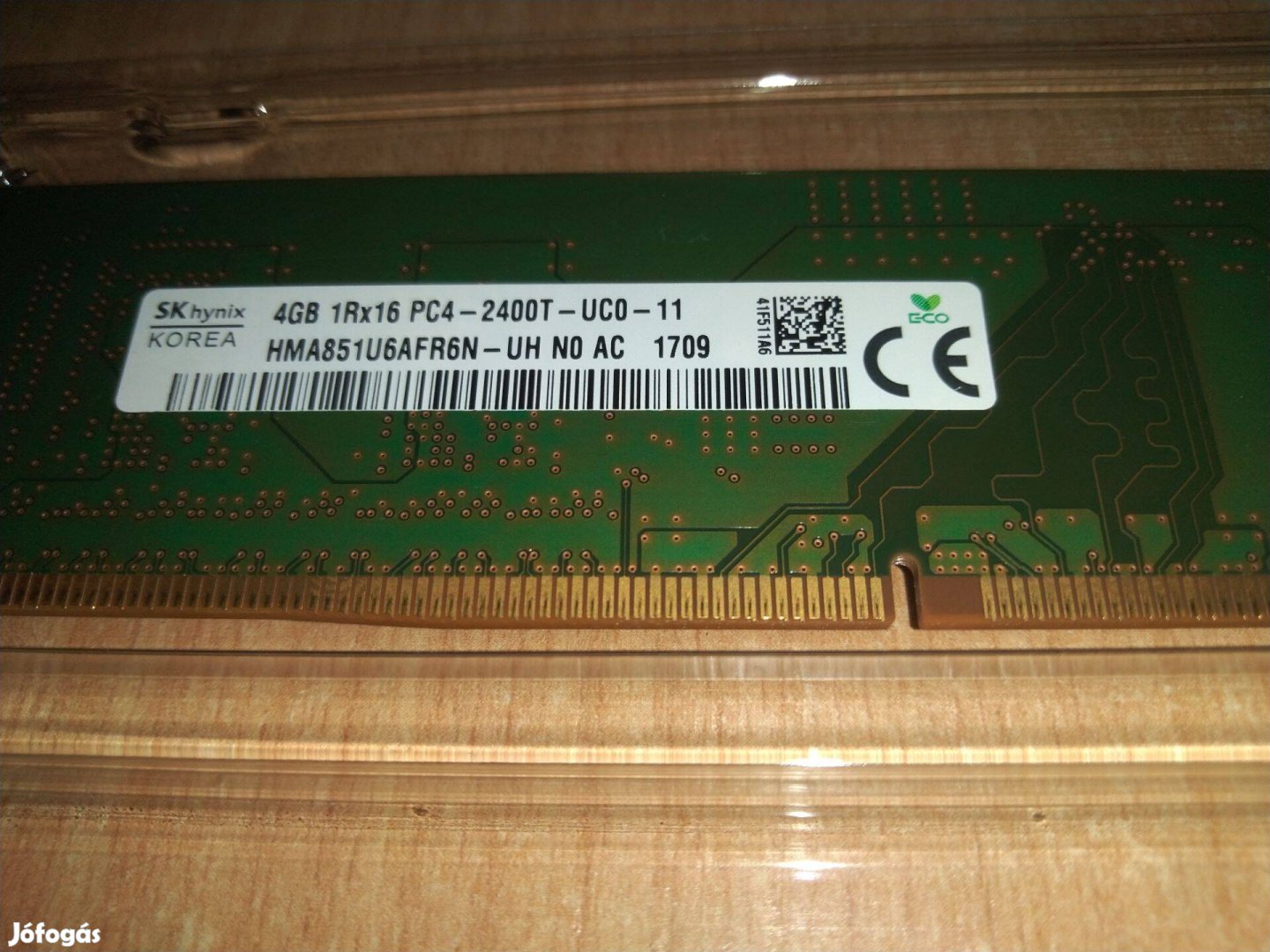 Asztali-PC Kiegészítő Memória (RAM) 1x4GB DDR4