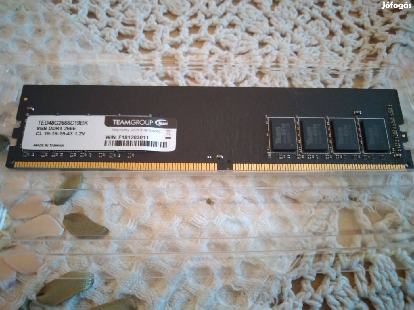 Asztali-PC Kiegészítő Memória (RAM) 1x8GB DDR4-TG