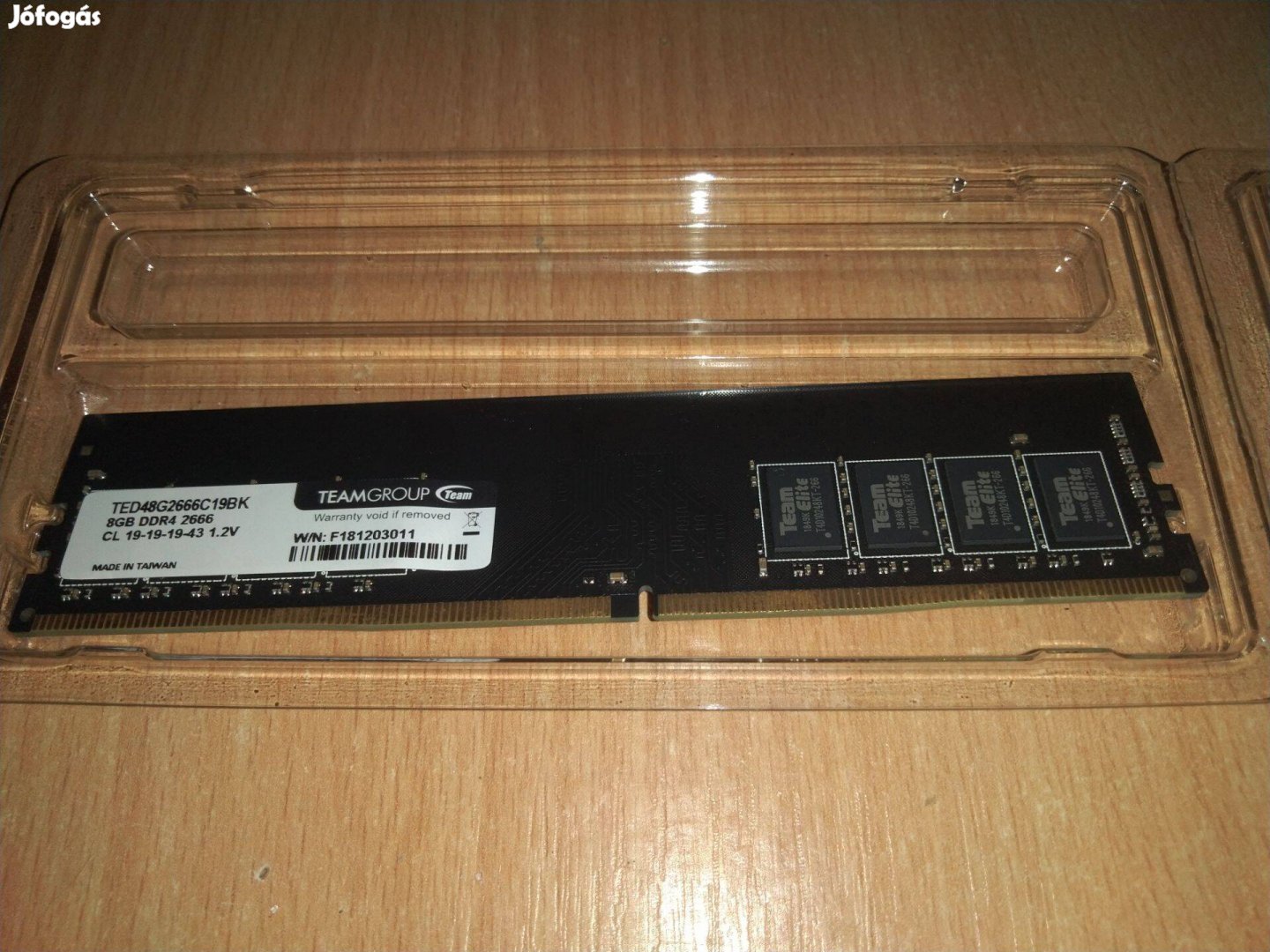 Asztali-PC Kiegészítő Memória (RAM) 1x8GB DDR4-TG