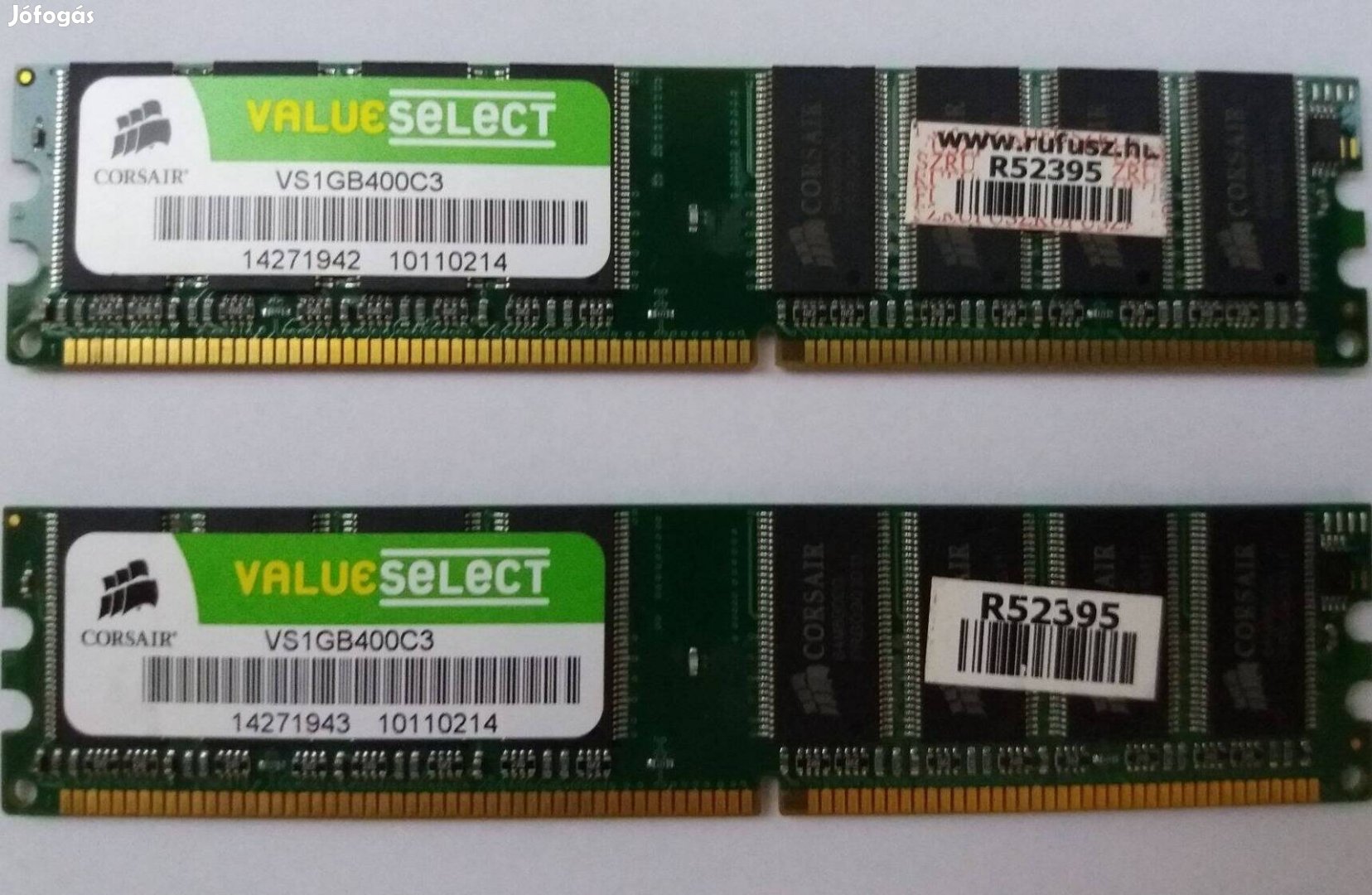 Asztali PC-hez memória eladó!