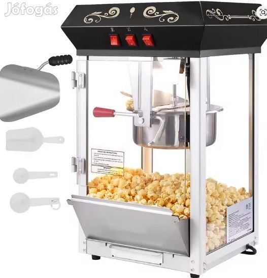Asztali Popcorn Készítő gép 8 Oz 850W (6169)