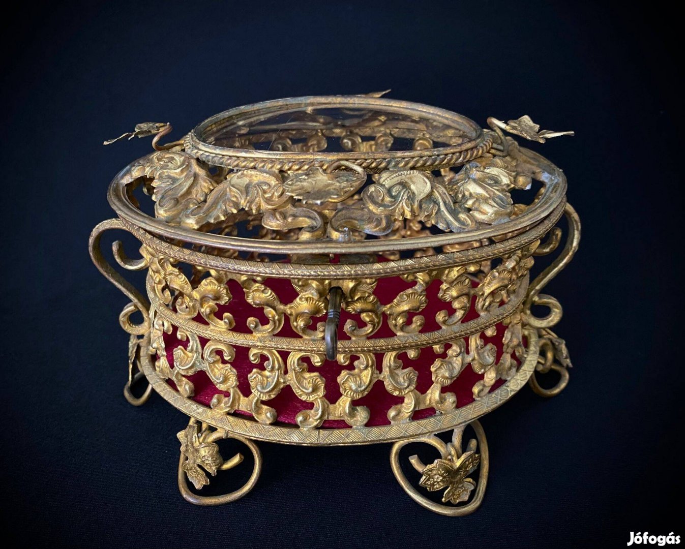 Asztali díszvitrin - 1890-1900-as évek