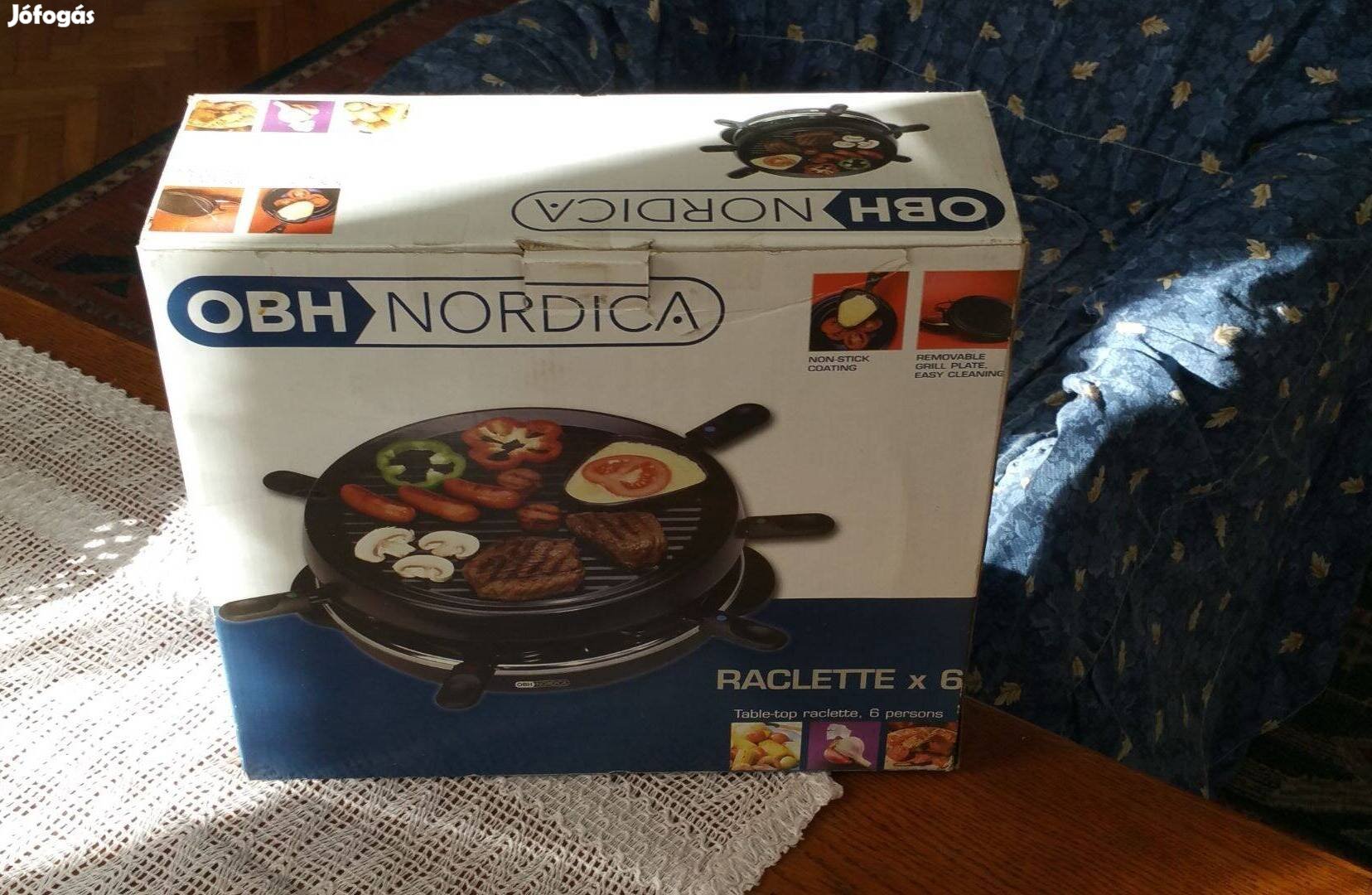 Asztali elektromos grillsütő Nordika eladó 5.500.-Ft