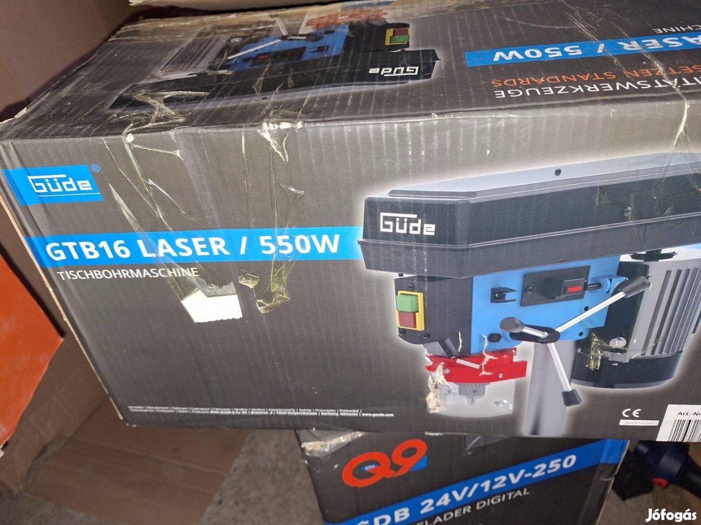 Asztali fúró GTB 16/550 LASER güde