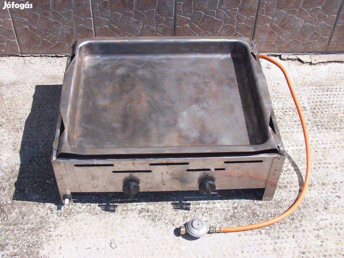 Asztali gáz grill sütő pecsenyesütő kolbászsütő lángossütő halsütő