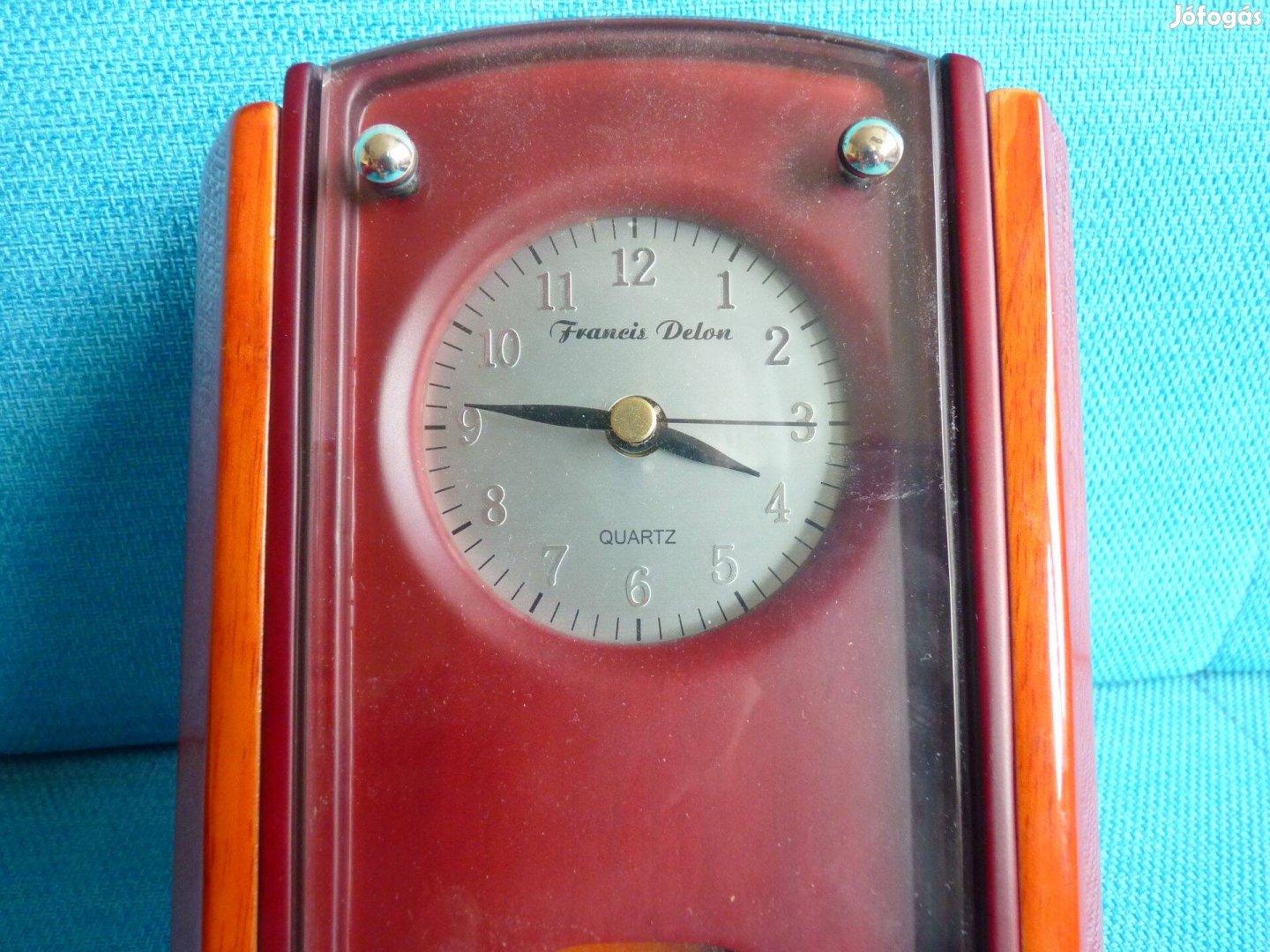 Asztali ingaóra elemes Francis Delon