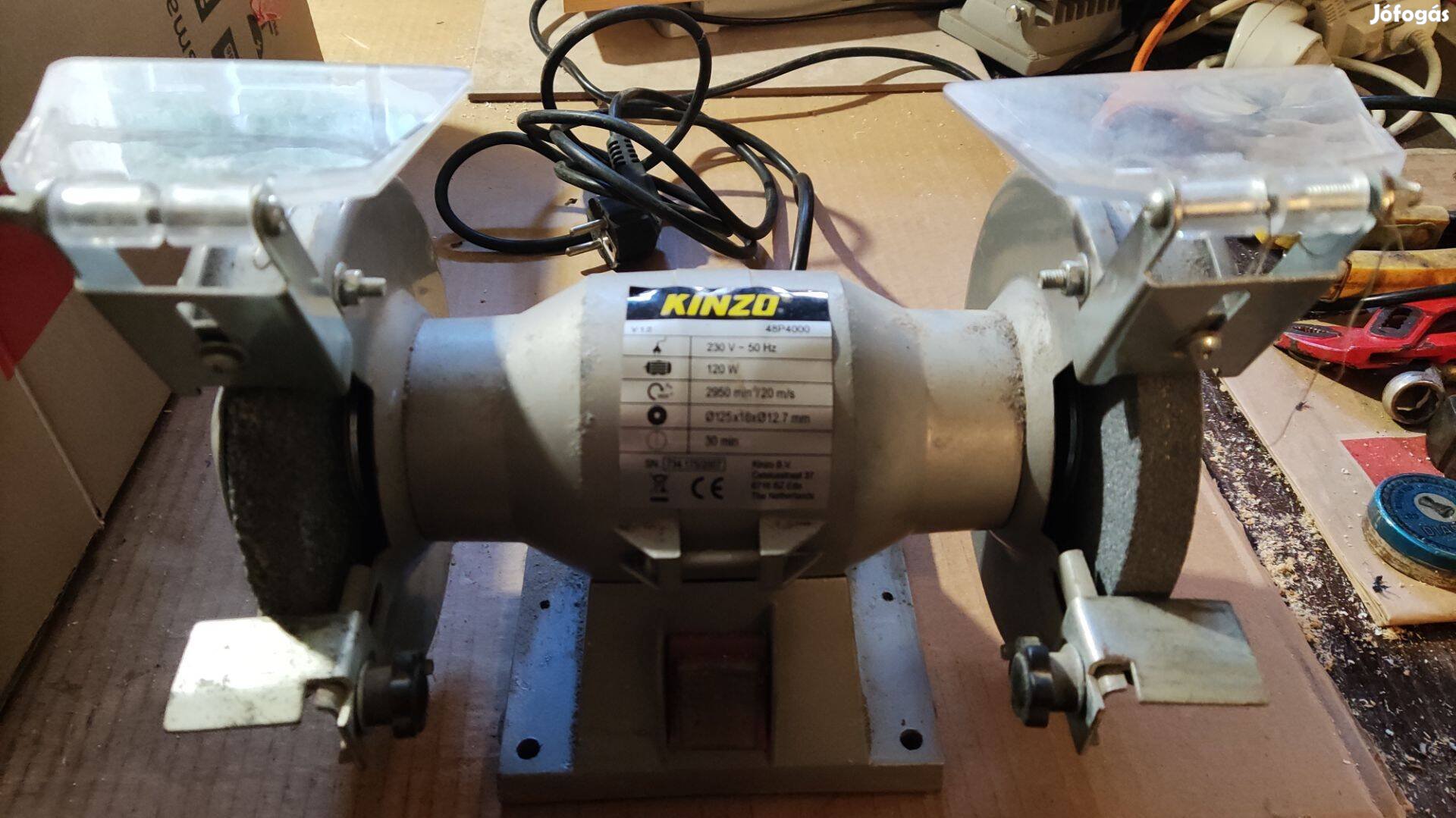 Asztali kettős köszörű D120 mm