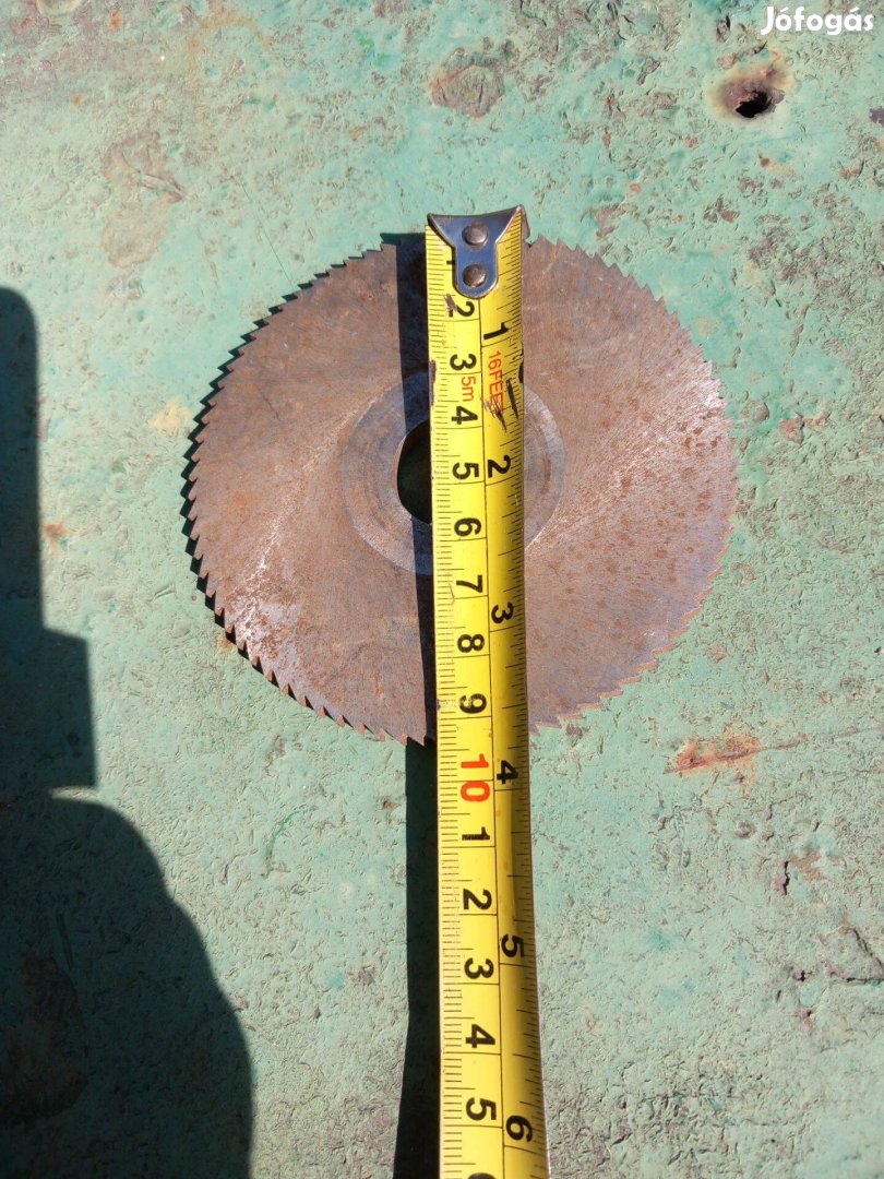 Asztali körfűrész géphez vas vágó fűrészkorong átm 10 cm