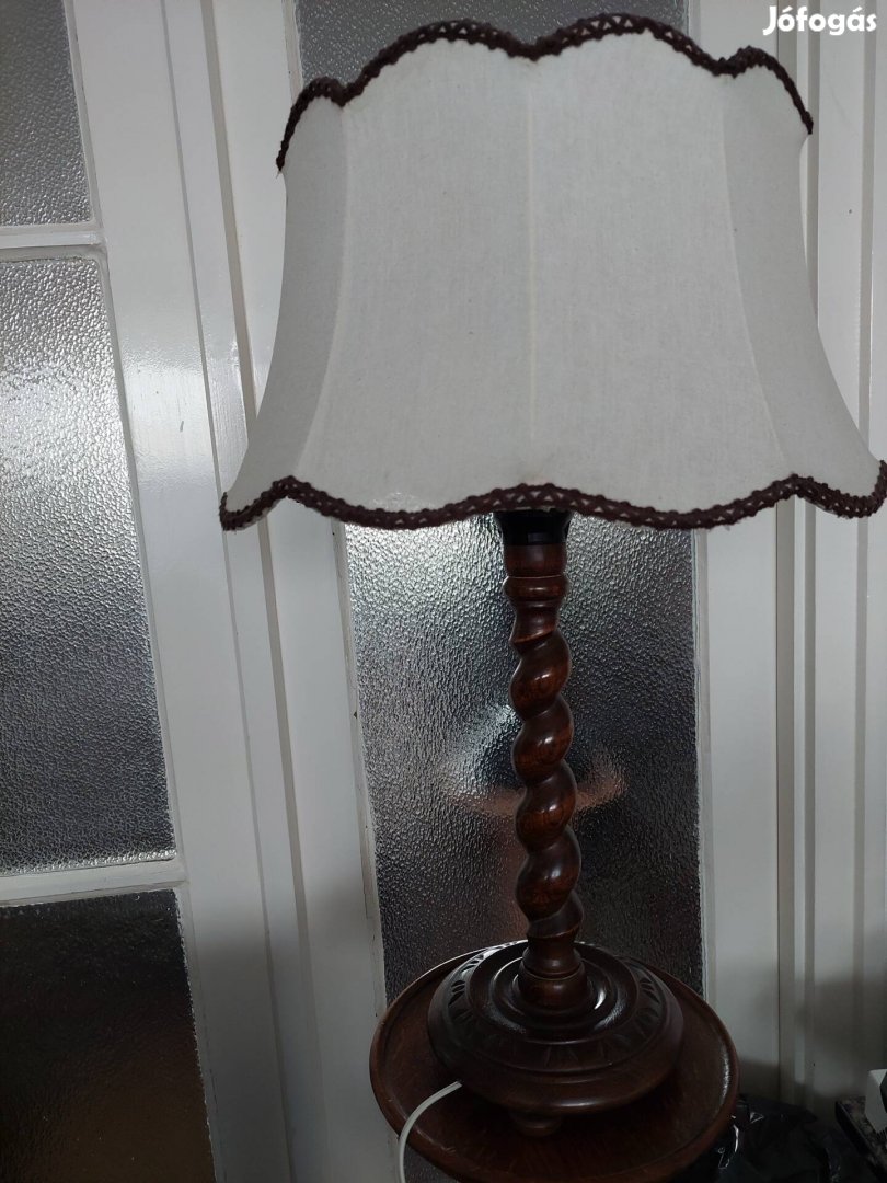 Asztali lampa kolonial  ernyovel