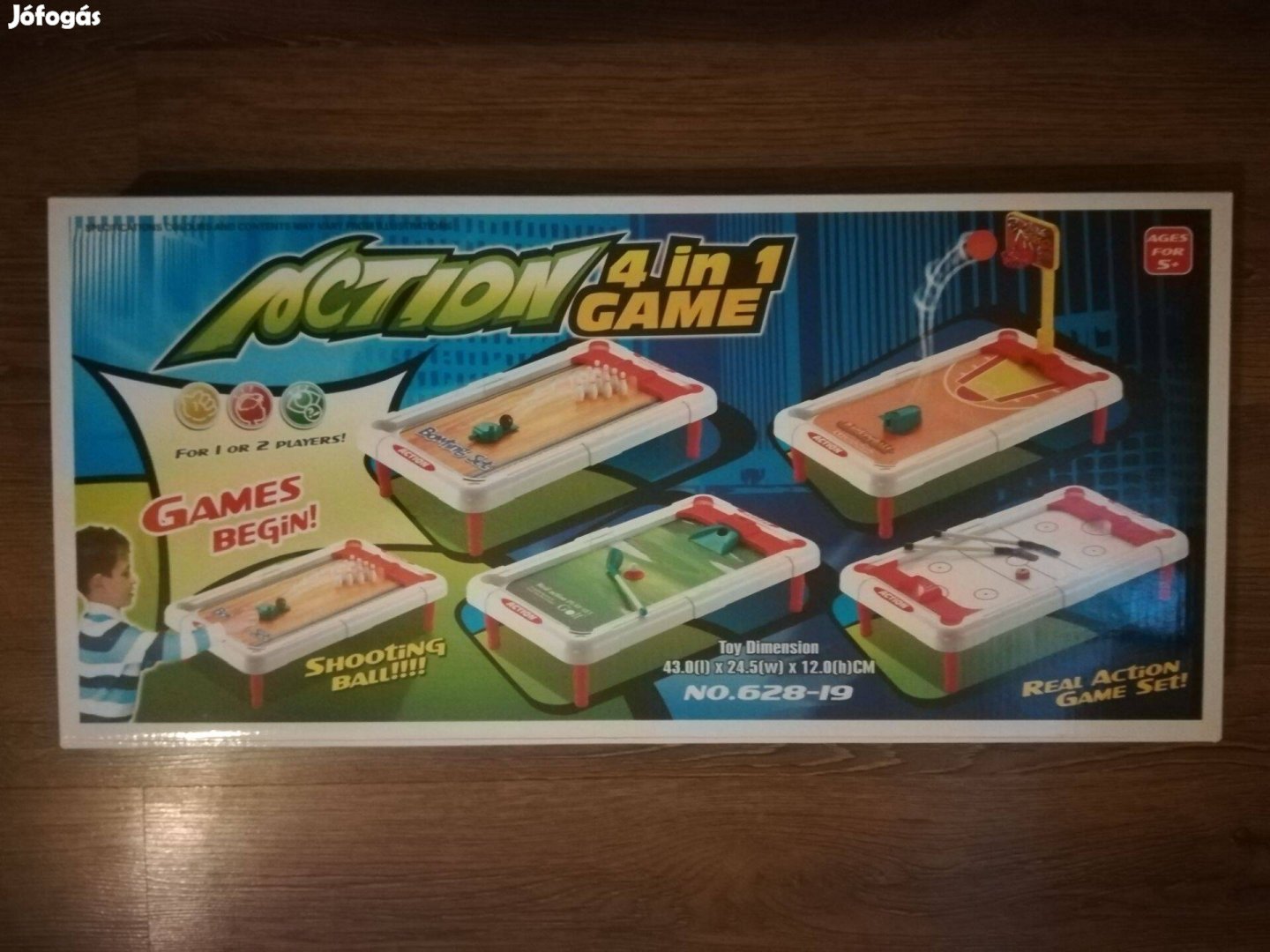 Asztali sportjáték 4 az 1-ben (Action 4in1 game) Új