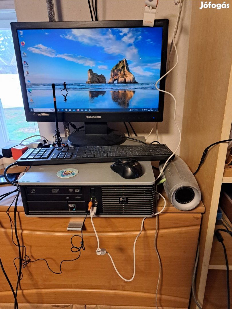 Asztali számítógép +monitor 