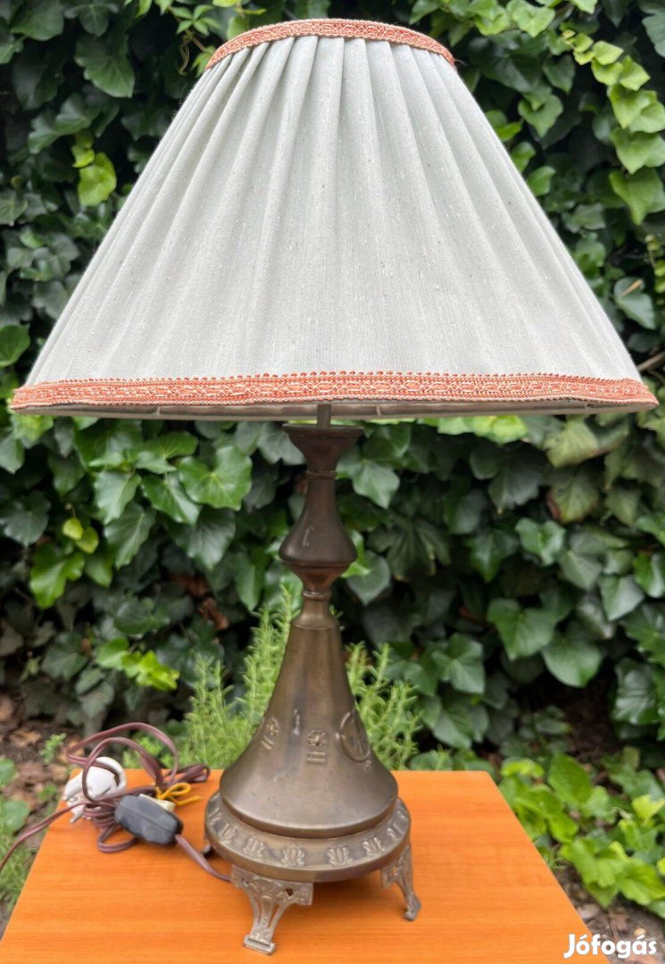 Asztali szecessziós lámpa