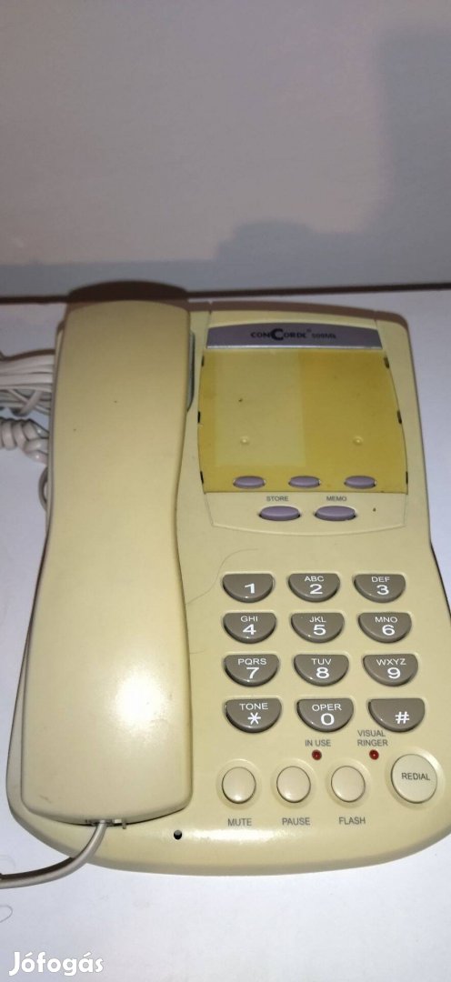 Asztali telefon Concorde 509MK fali telefonkészülék memóriával