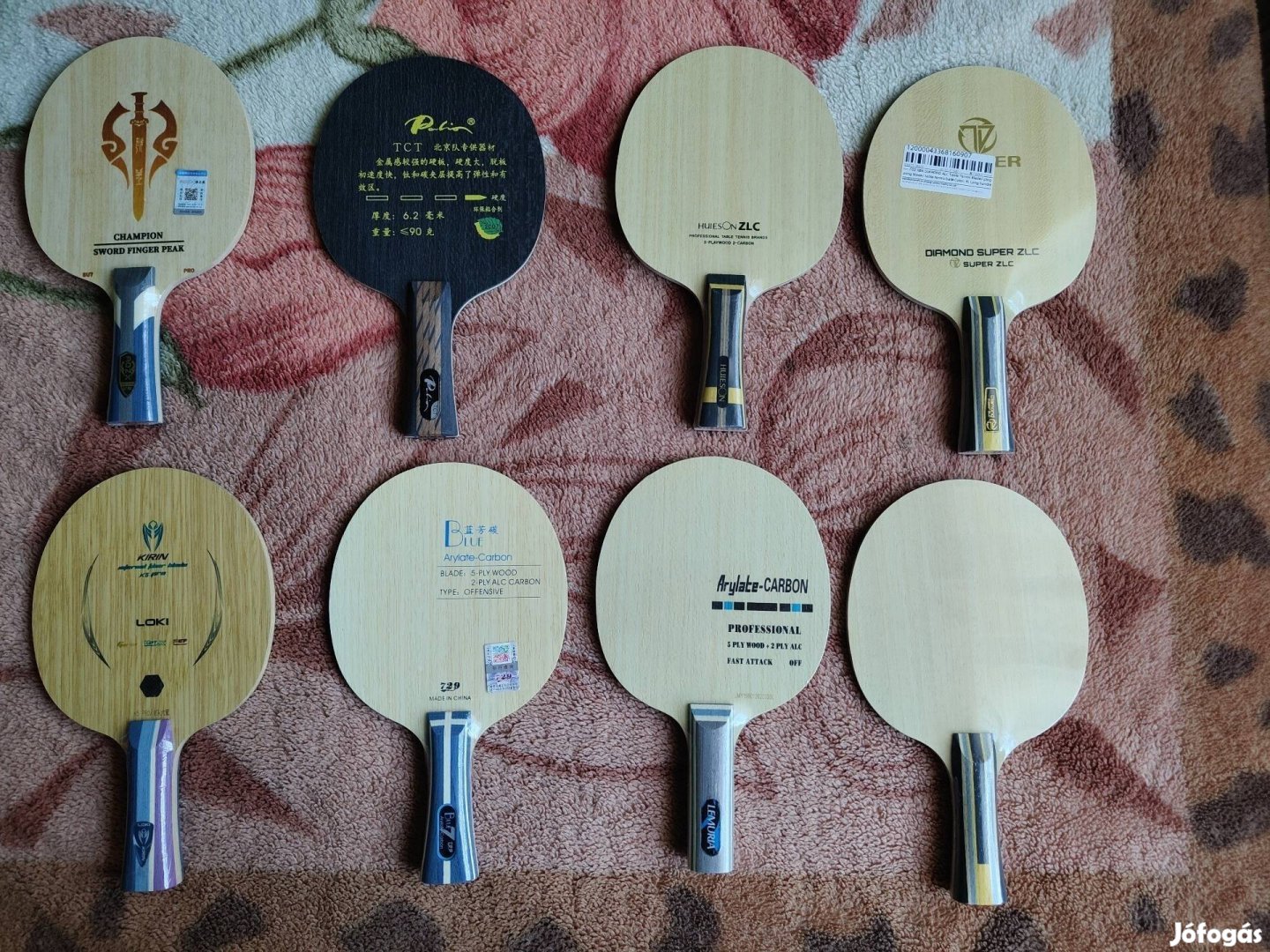 Asztalitenisz pingpong ALC-Zlc fák