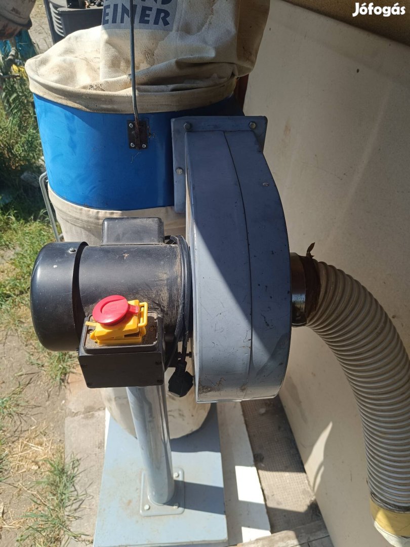 Asztalosipari fürészpor forgácselszivó 230V