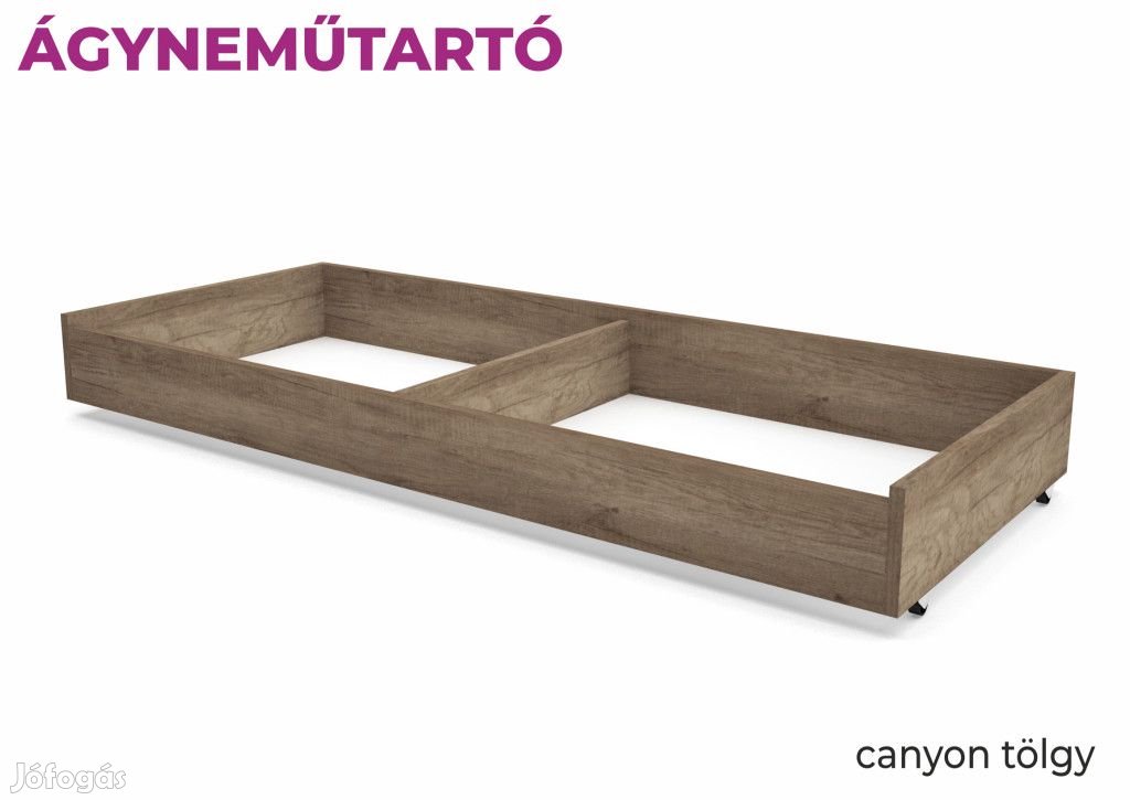 Át-DM Ágyneműtartó canyon tölgy