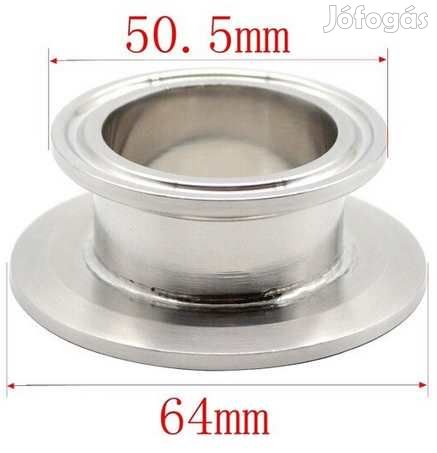 Átalakító 1,5" Tri-Clamp - 2" Tri-Clamp  (3532)