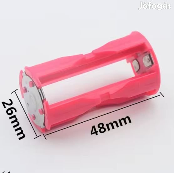 Átalakító 4db AAA Ceruza Elemről C Baby Elemre  (6086)