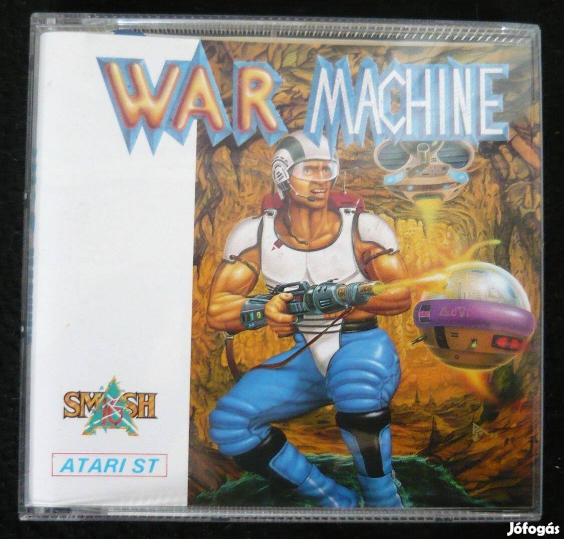 Atari ST 1989: War Machine (eredeti, magyar nyelvű floppy)