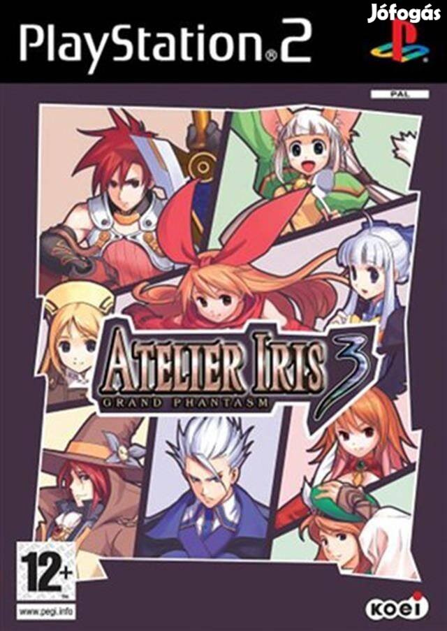 Atelier Iris 3 eredeti Playstation 2 játék