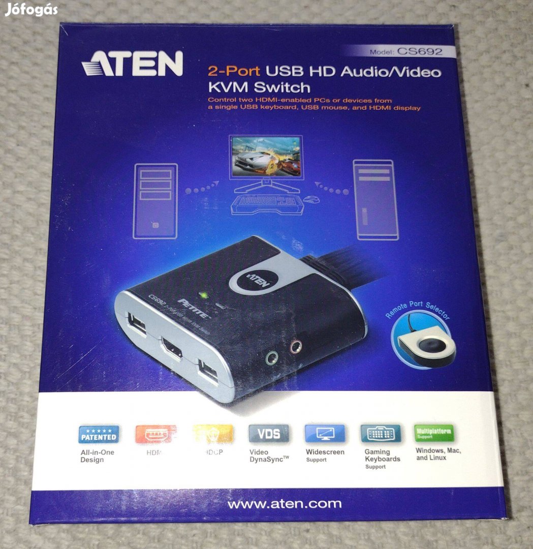 Aten CS692 KVM Switch (használt)