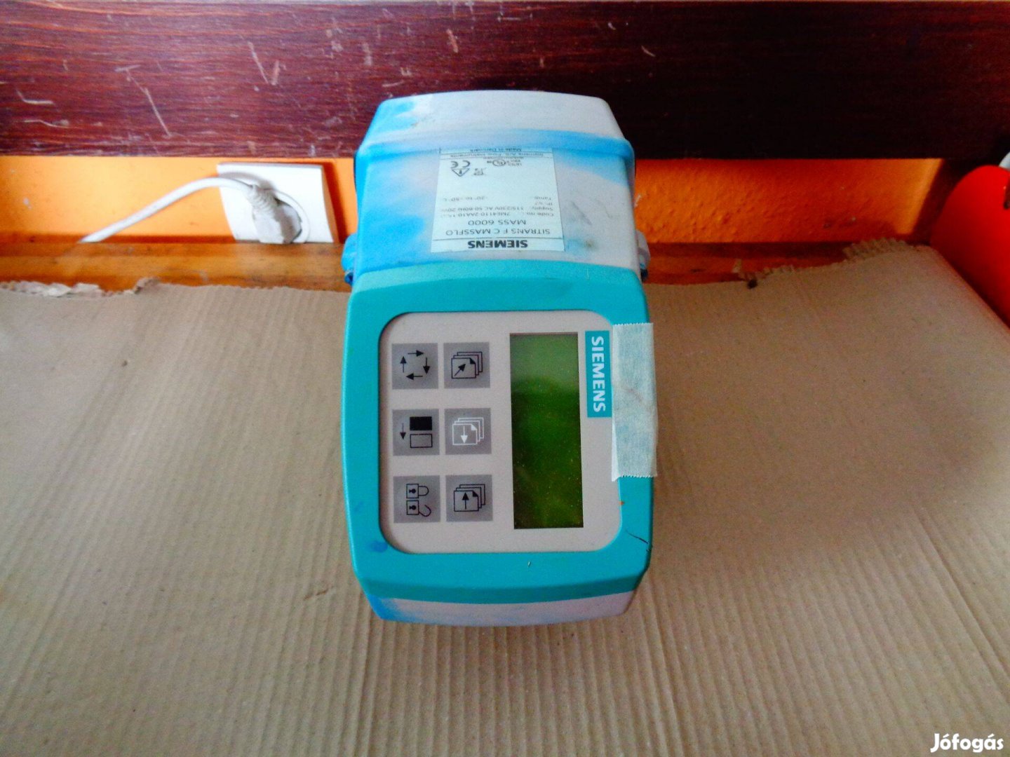 Átfolyásmérő áramlásmérő tömegáram mérő jeladó transmitter ( 6124)