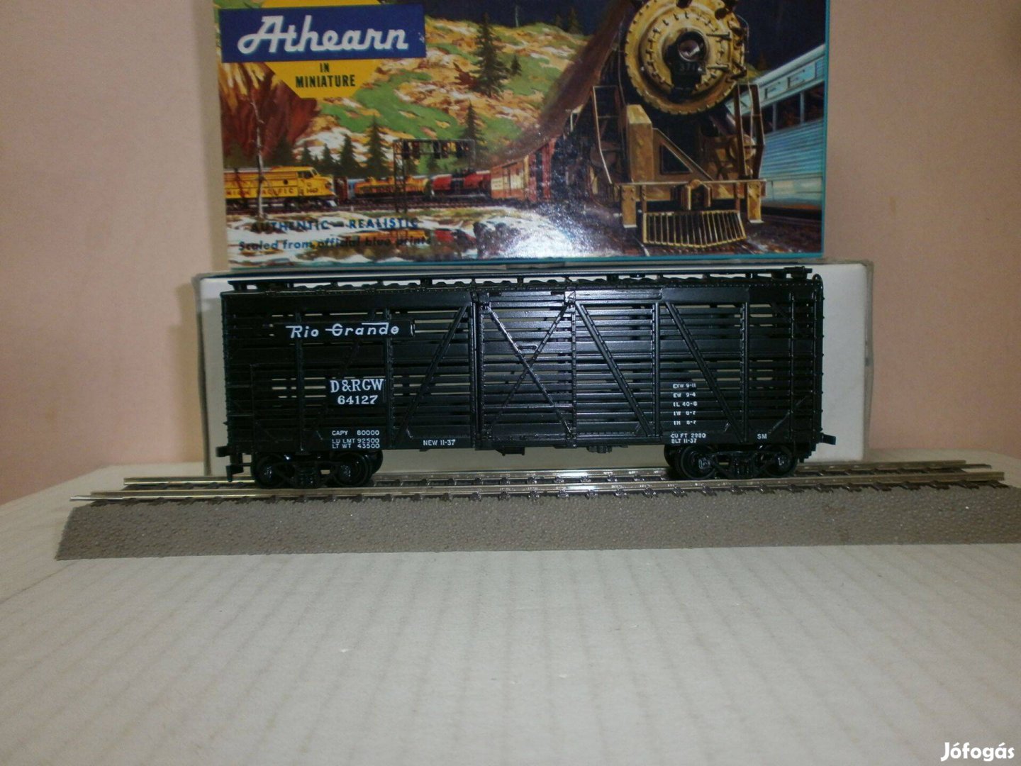 Athearn 1777 - Denver & Rio Grande - Usa - teher kocsi - H0