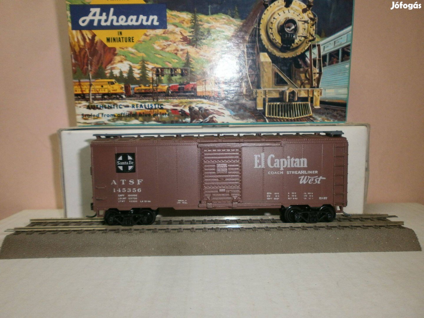 Athearn 5013 - Usa teher kocsi ATSF - H0