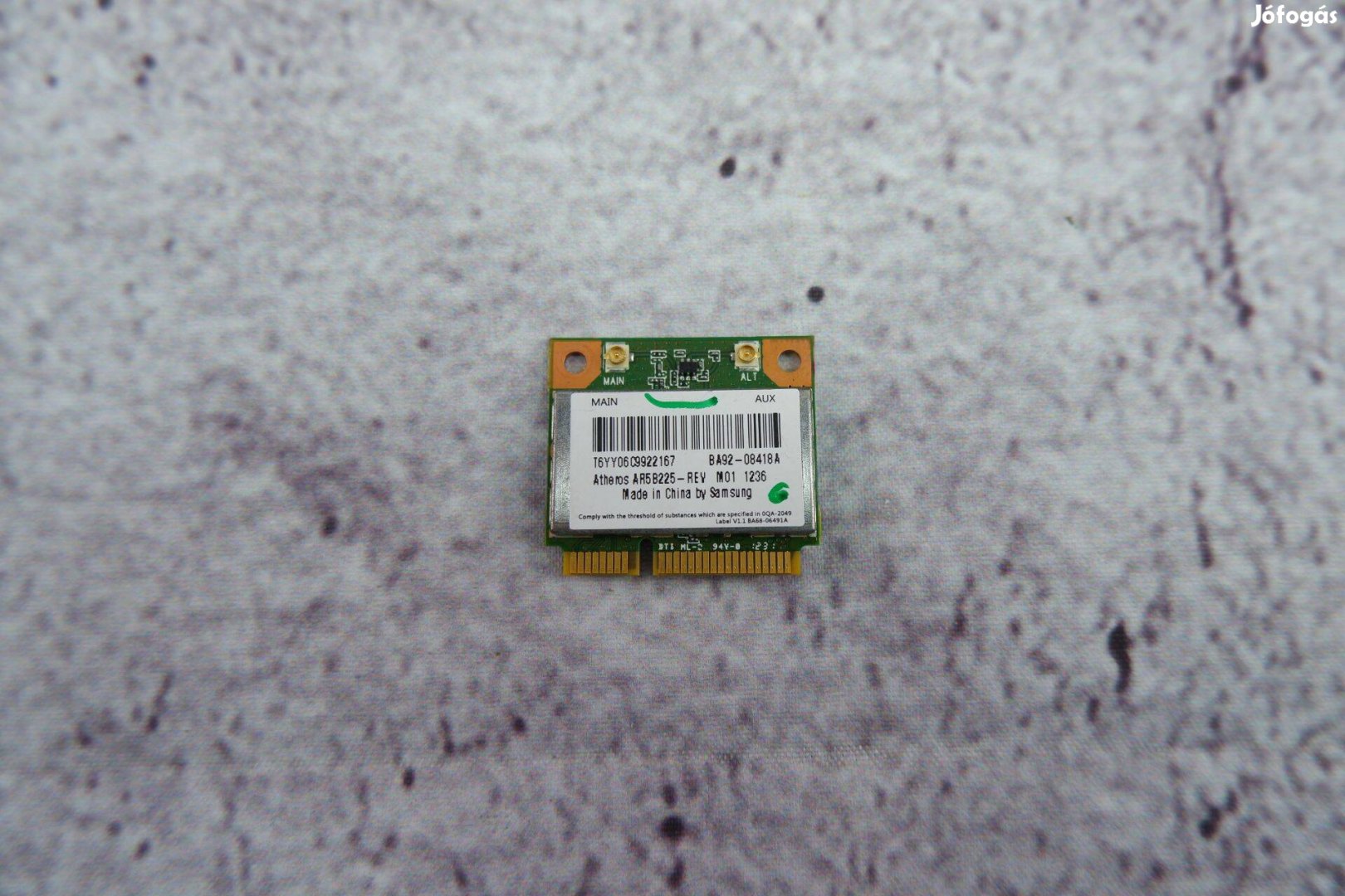 Atheros AR5B225 Wifi Bluetooth 4.0 mini-PCI-E kártya BA92-08418A