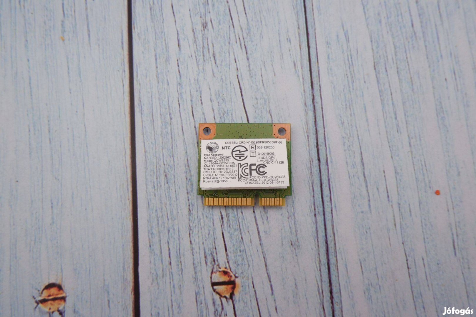 Atheros Qcwb335 Wifi Bluetooth 4.0 mini-PCI-E kártya