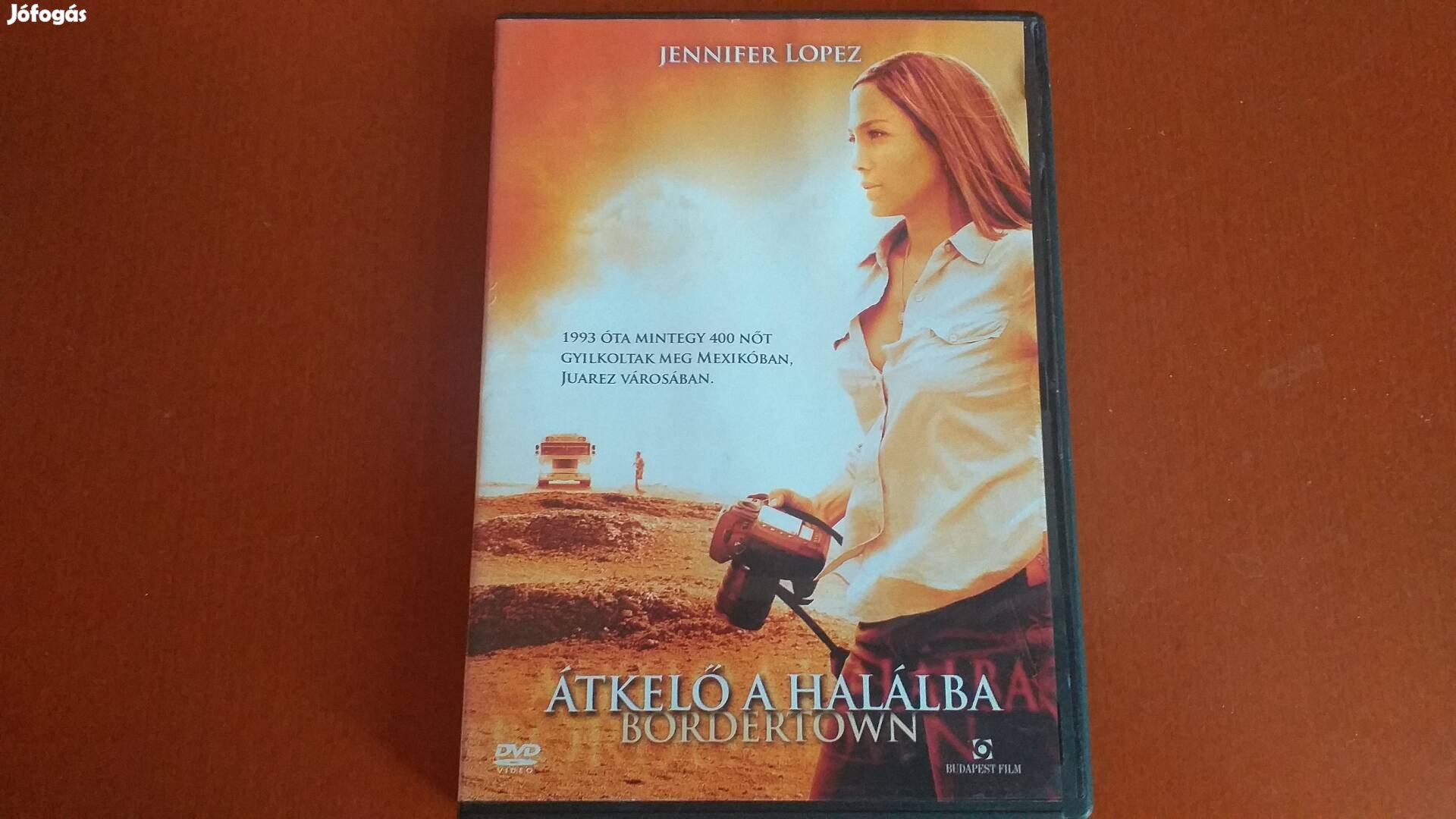Átkelő a halálba DVD film-Jennifer Lopez Antonio Banderas