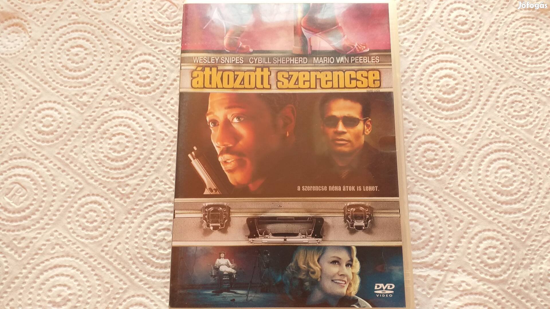 Átkozott szerencse akciófilm DVD-Wesley Snipes